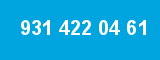 931 422 04 61 931 422 04 61